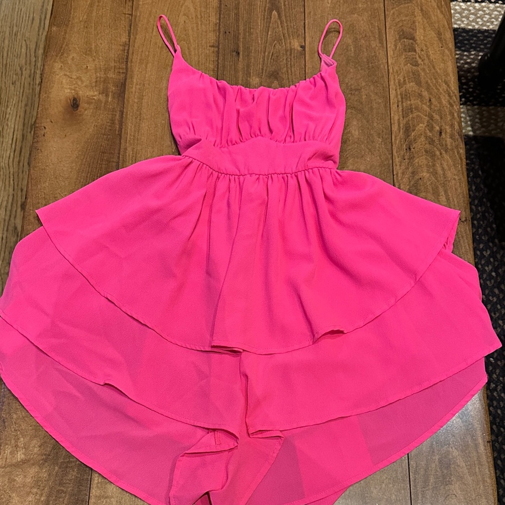 Lucy in the Sky Pink Mini Dress